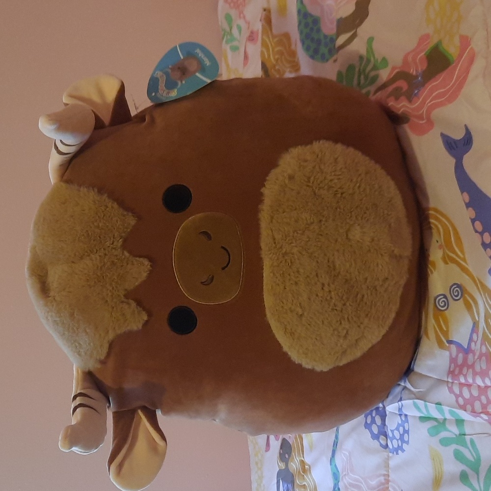 NWT Squishmallow XLarge Marshal the Highland Bull